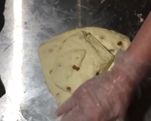 大脸猫奶香蜂蜜丁橙皮丁吐司的做法 步骤13