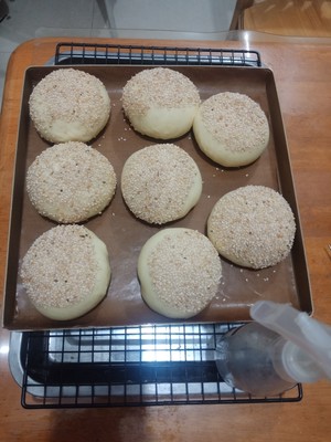 手揉波兰种汉堡面包胚的做法 步骤17