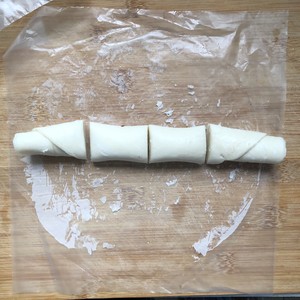 免去水油皮的超快手桃花酥(万能的手抓饼系列again~)的做法 步骤3