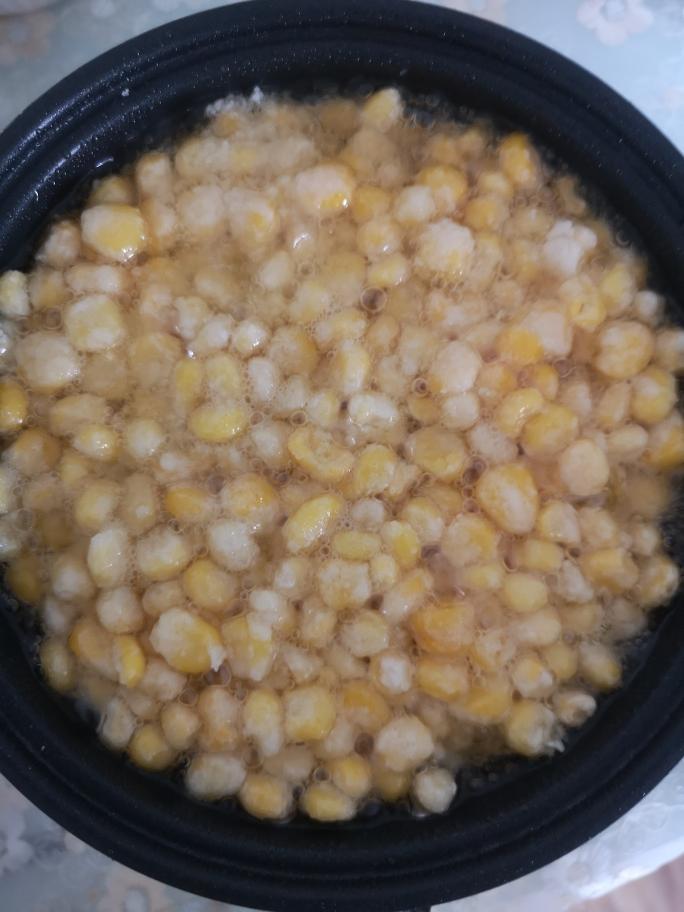 一人食——黄金玉米烙的做法 步骤8
