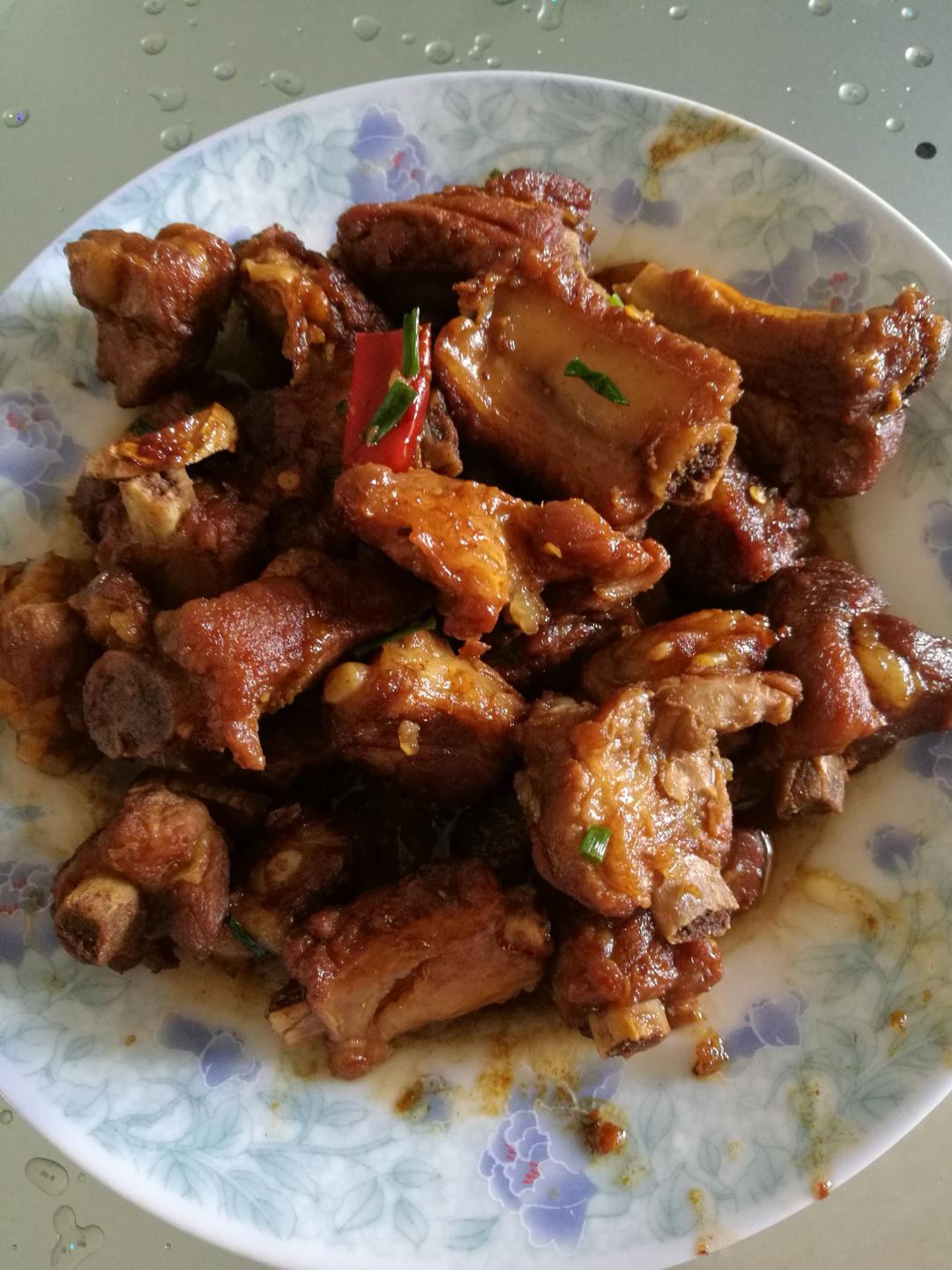 小婪子做的红烧排骨