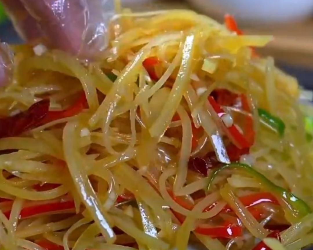凉拌土豆丝的做法