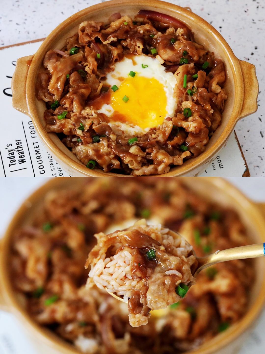 日式肥牛饭