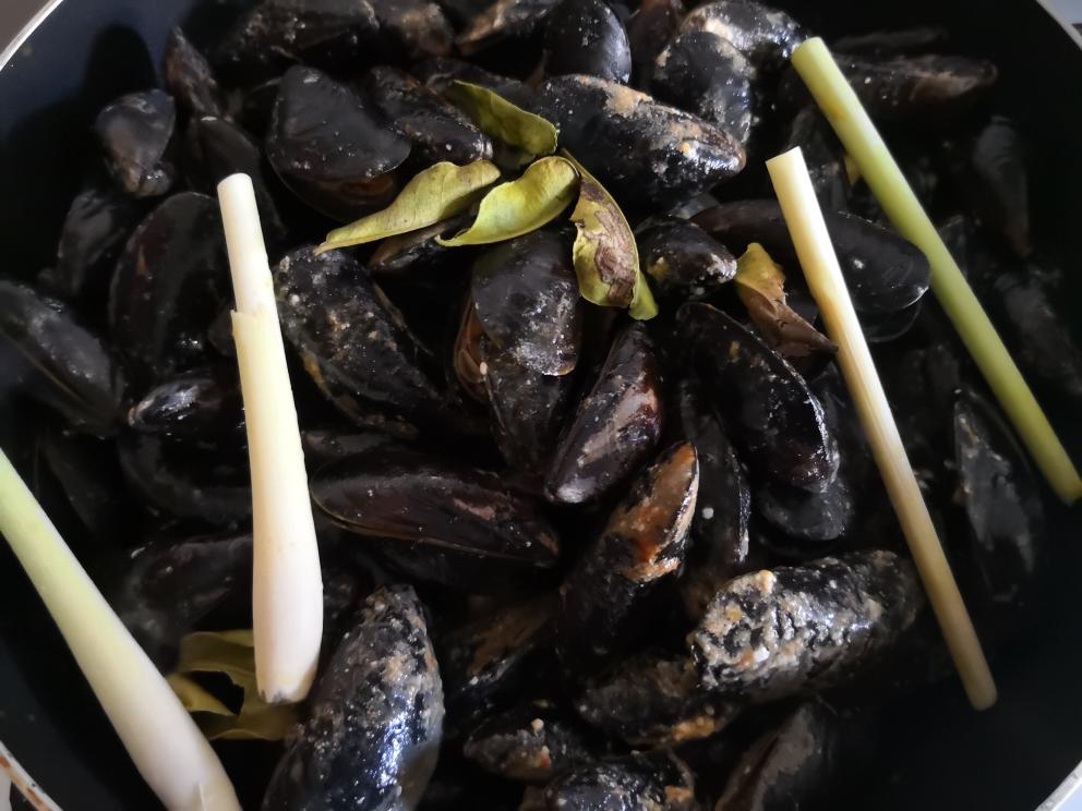 十分钟快手菜~红咖喱青口/淡菜/海虹