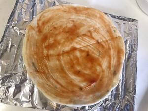 手抓饼版披萨的做法 步骤2
