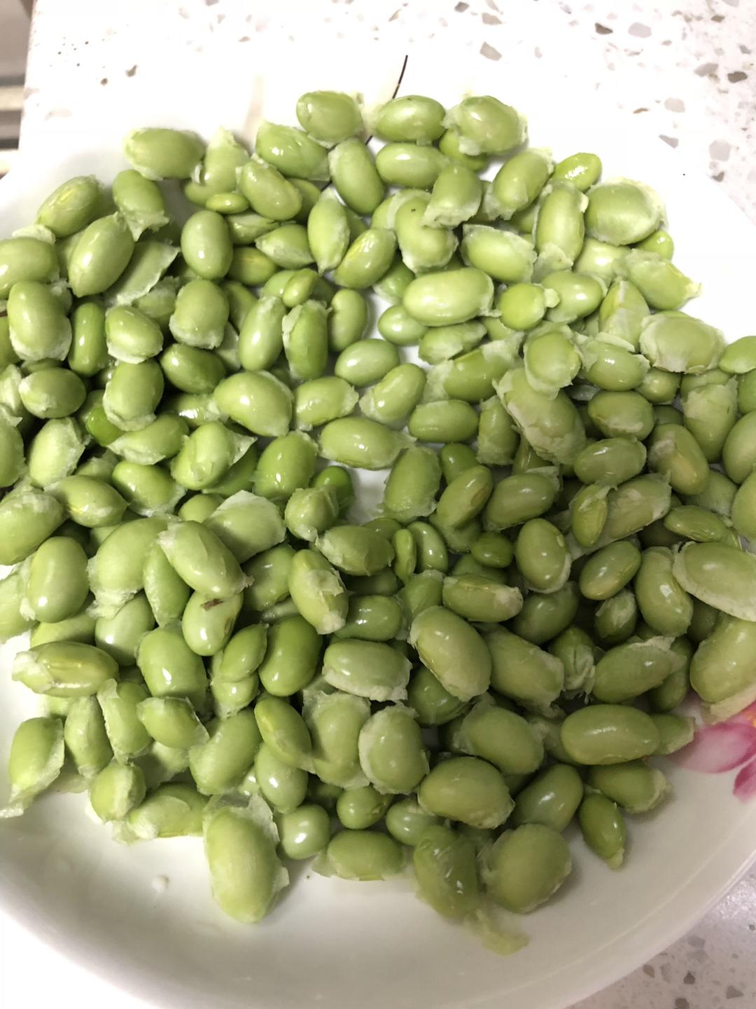 丝瓜炒青豆