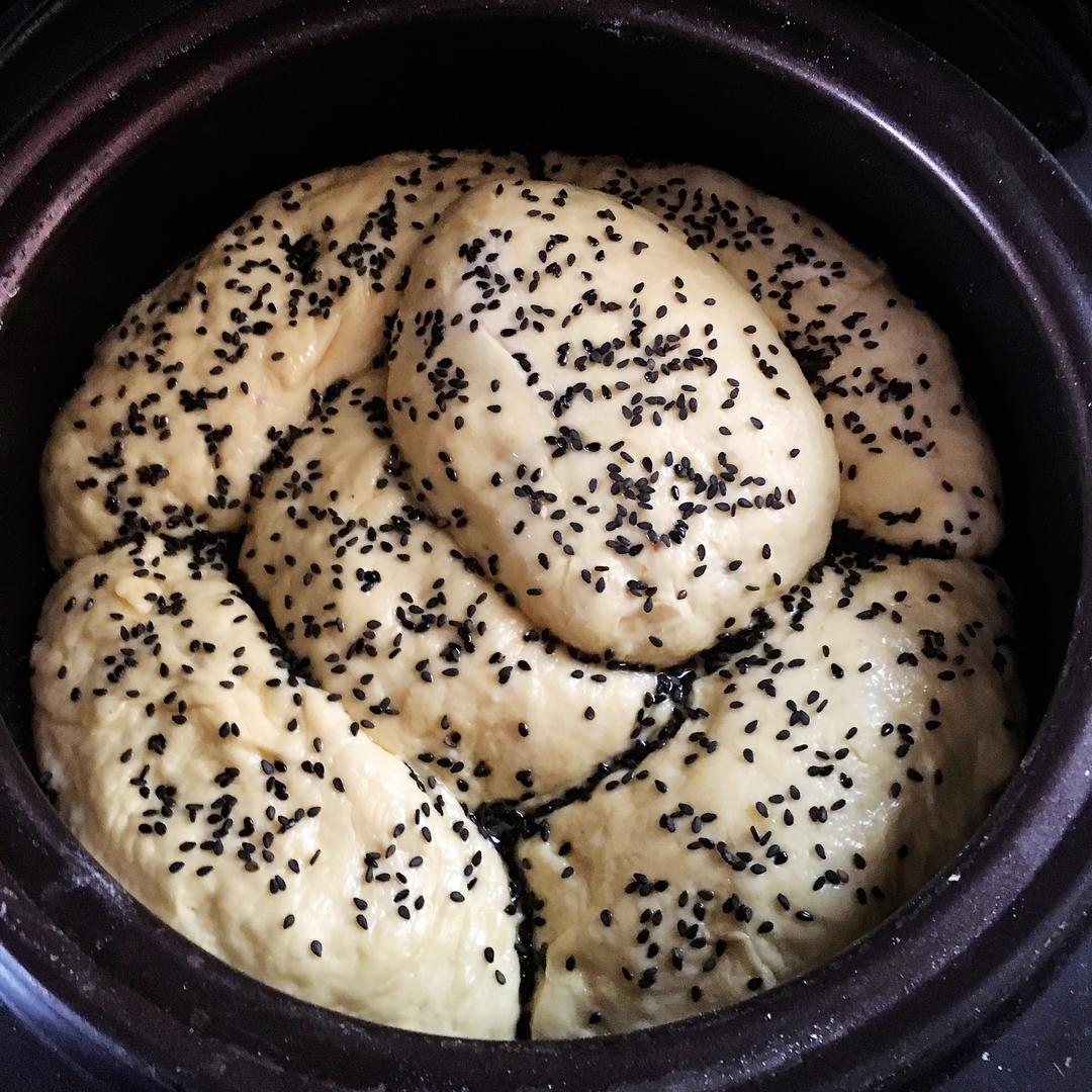 懒人版电饭煲无糖南瓜红枣核桃面包的做法 步骤10