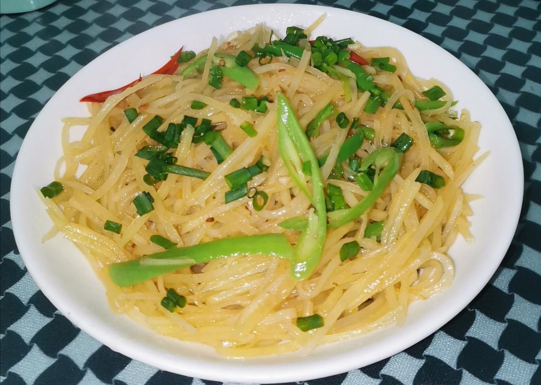 青椒土豆丝