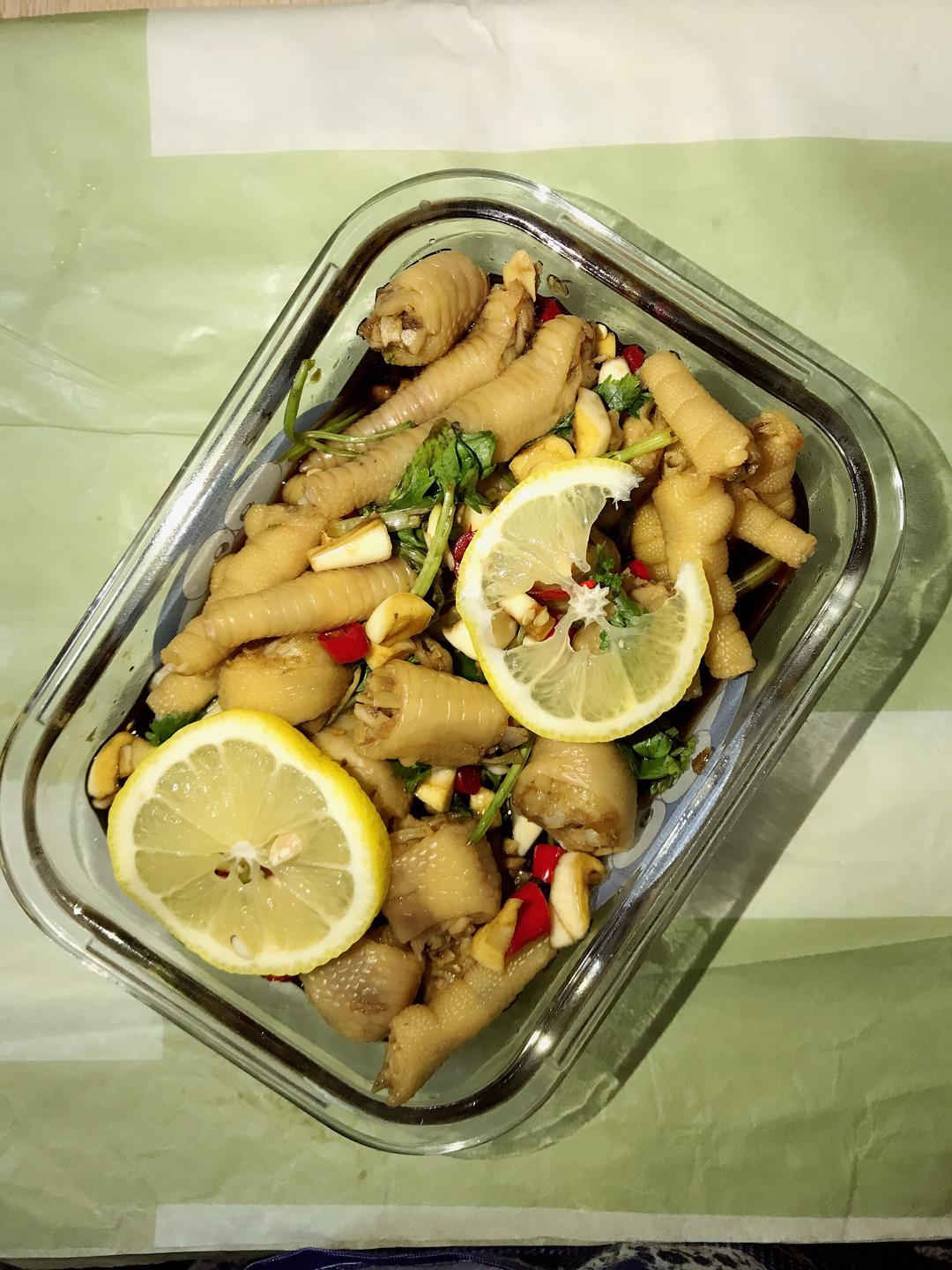 网红酸辣凤爪的做法