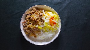 姜汁烧肉双拼饭的做法 步骤7