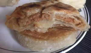 不用揉面的馅饼的做法 步骤4