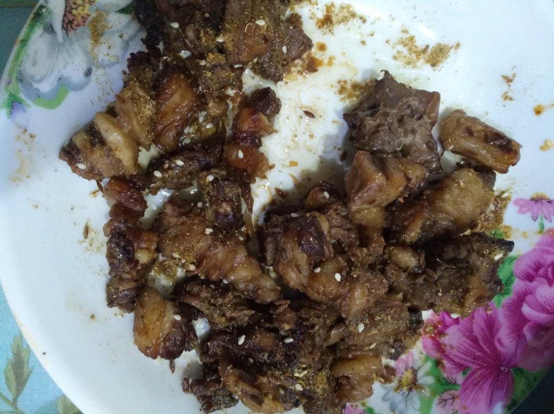 双蛋宝宝妈做的烤羊肉(烤箱)