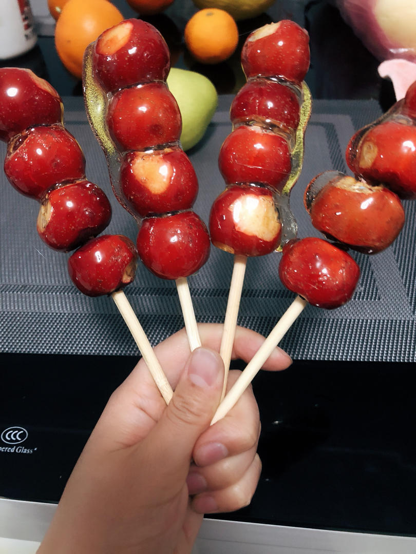 安之鱼未忆做的堂妈教你做冰糖葫芦