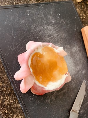 冻顶乌龙茶冻(雪媚娘内陷)的做法 步骤8