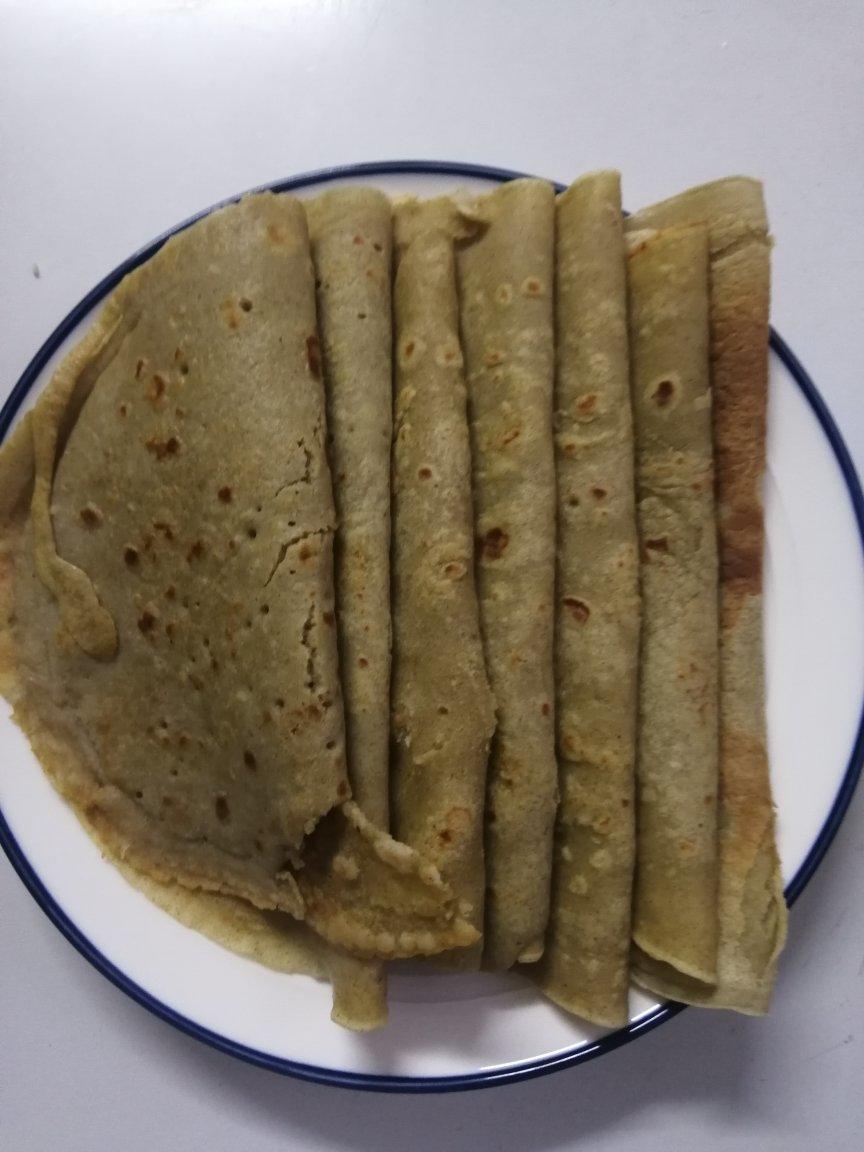 一颗胖桃呀做的100荞麦软饼荞麦面的n种吃法
