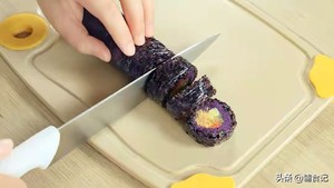 黑米寿司卷的做法 步骤12