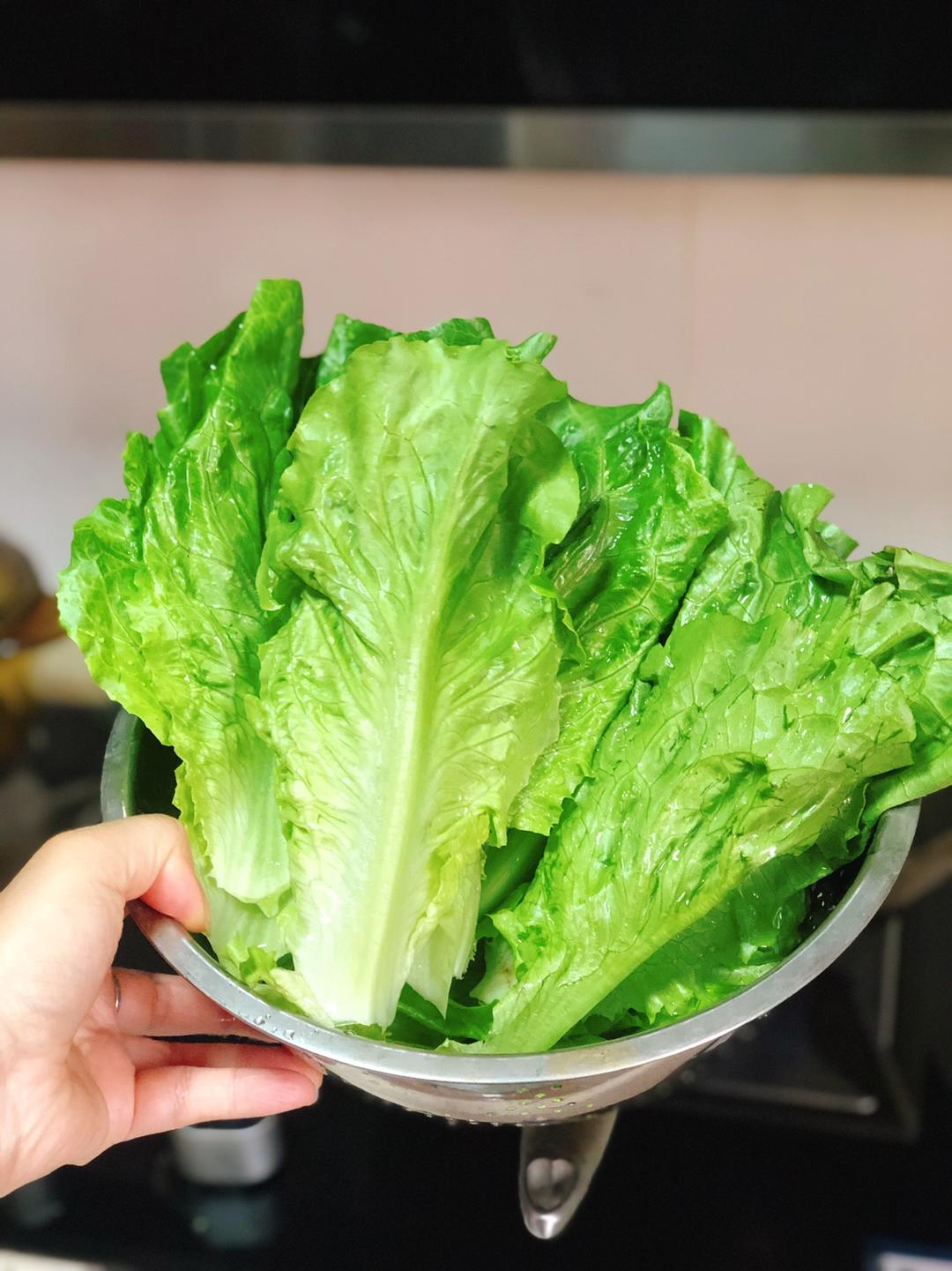 蚝油生菜(不需要厨艺)