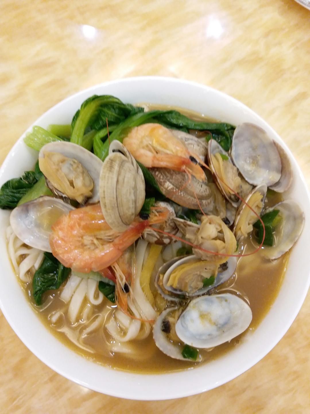 海鲜面的做法
