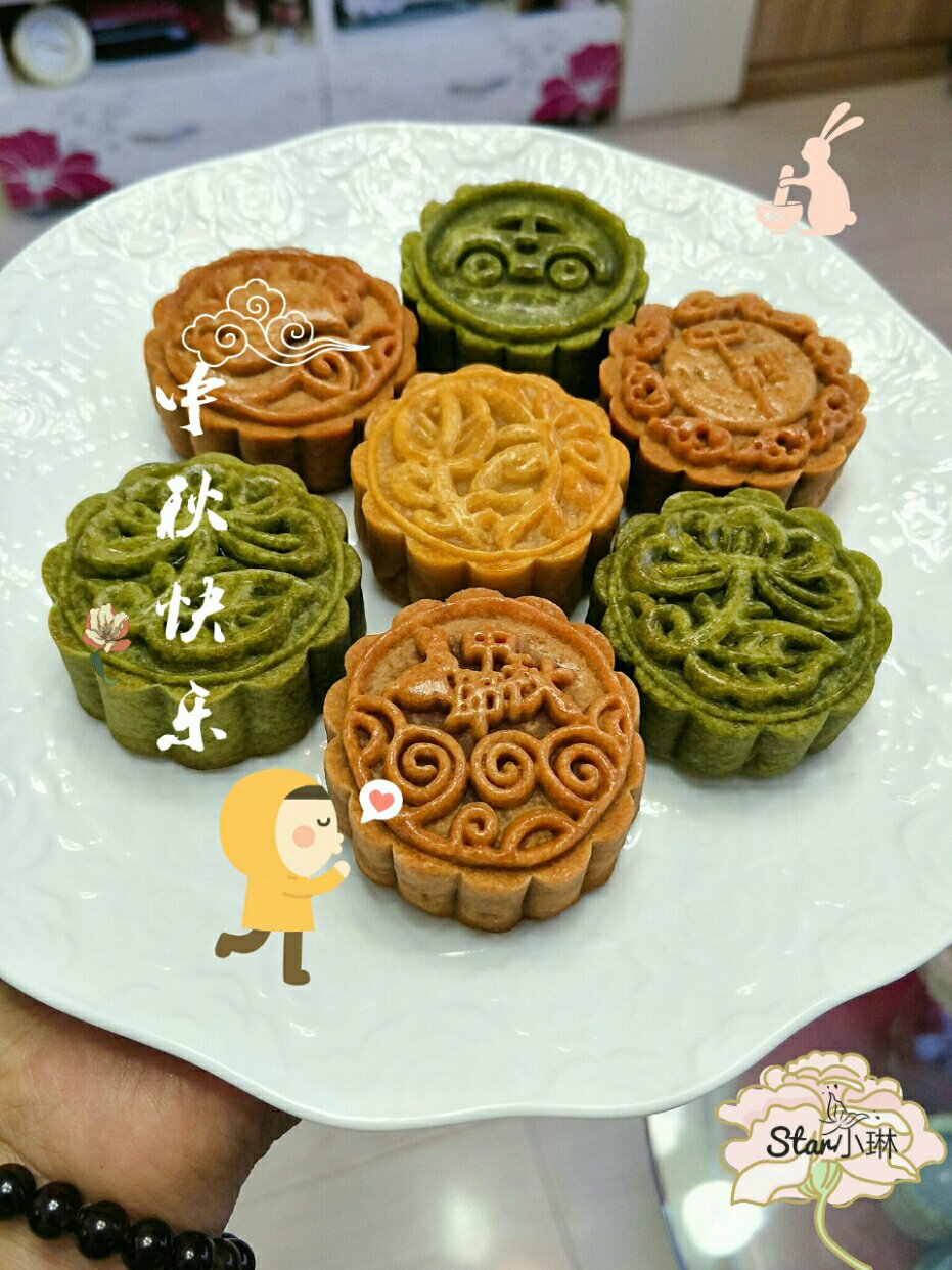 star小琳做的中秋节丨吃月饼