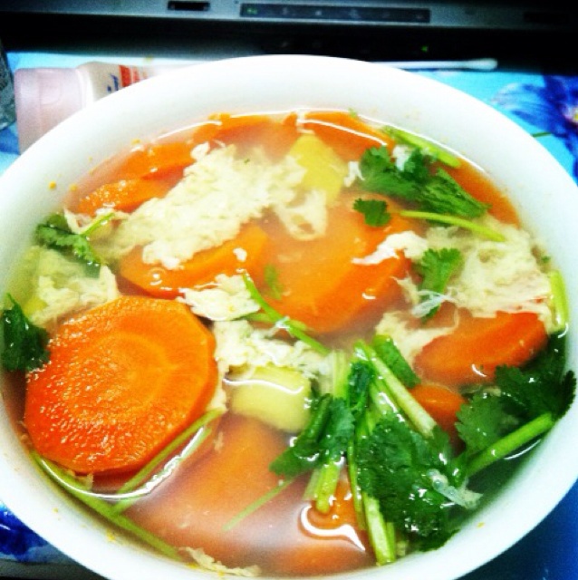 cooking控做的田园蔬菜汤