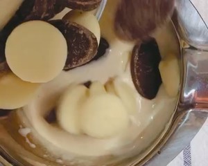 少女心爆棚的粉色生巧的做法 步骤8