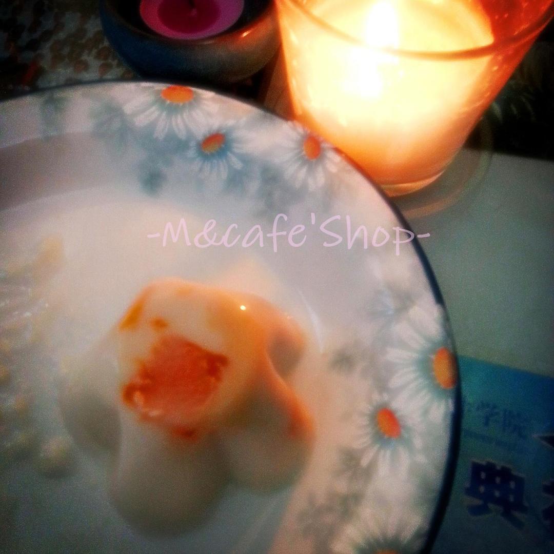 “椰汁糕---芒果椰汁糕...