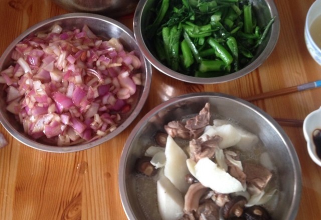 洋葱凉冸的用料