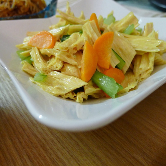 viennachen_sr做的青椒炒腐竹