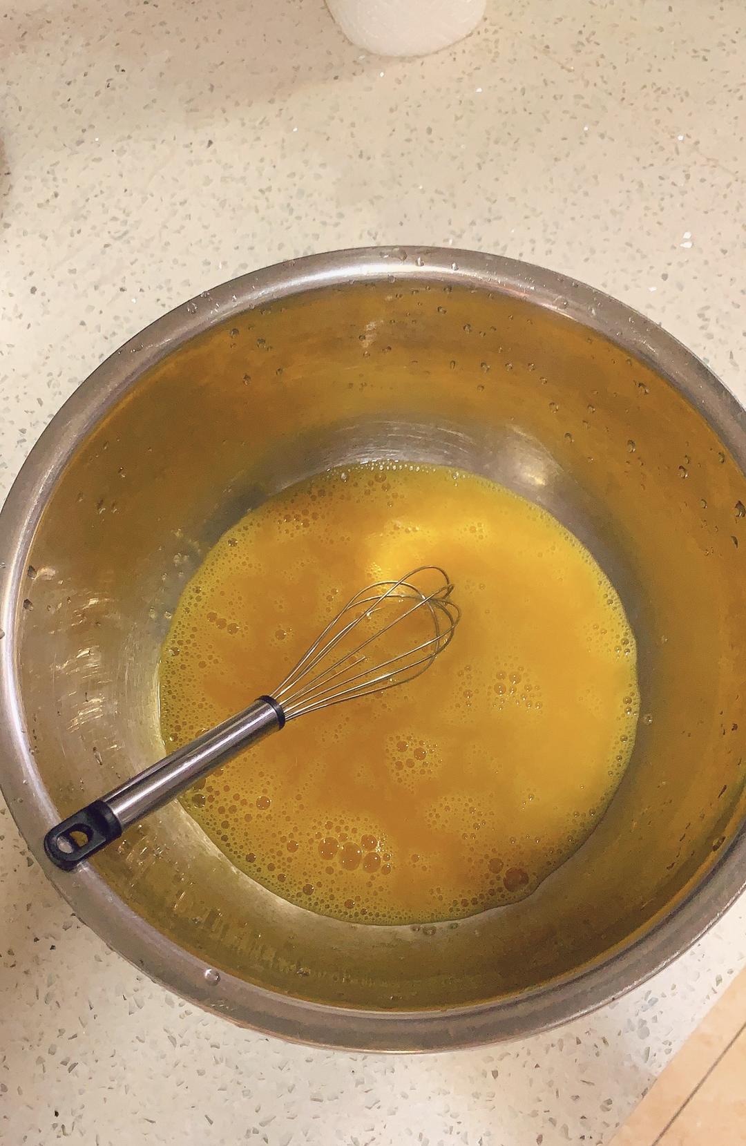 儿童早餐—香葱火腿鸡蛋饼的做法 步骤3