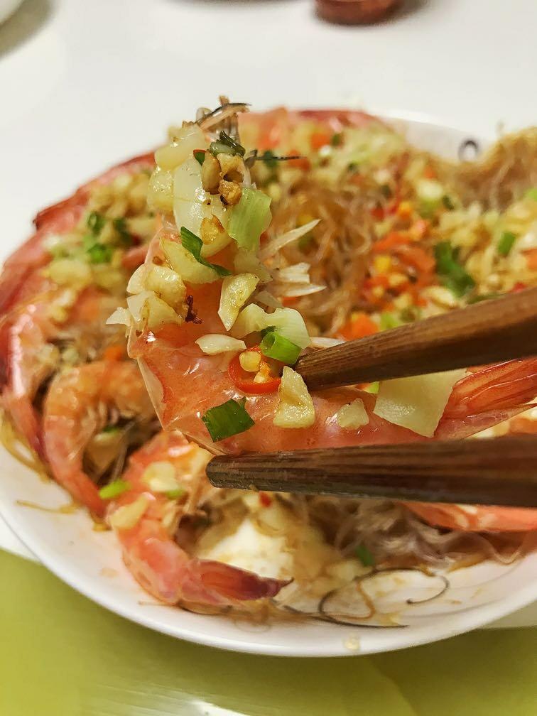 缤纷蒜蓉虾