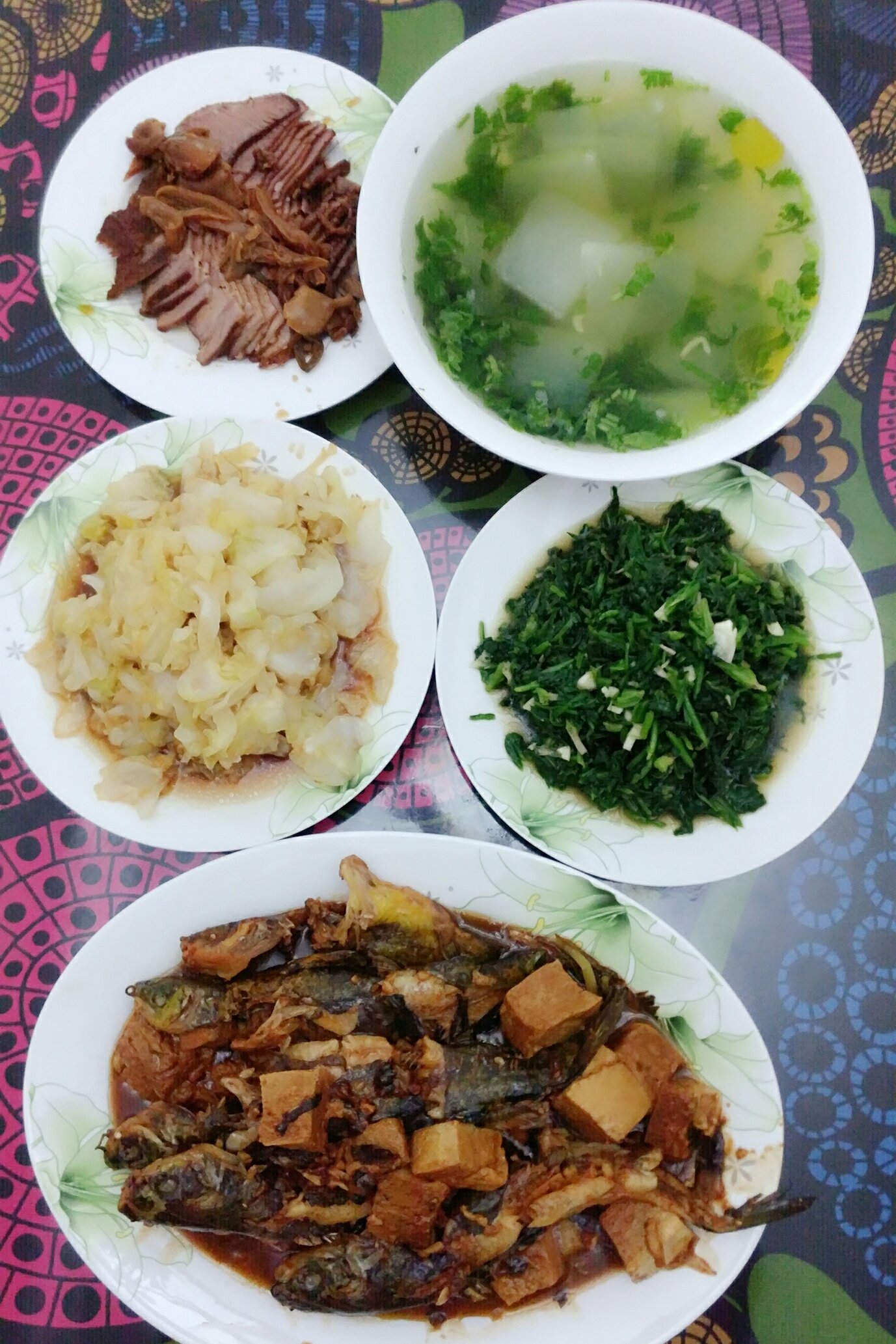 作品 外婆的家常菜做的晚餐2017年8月11日  外婆的家常菜