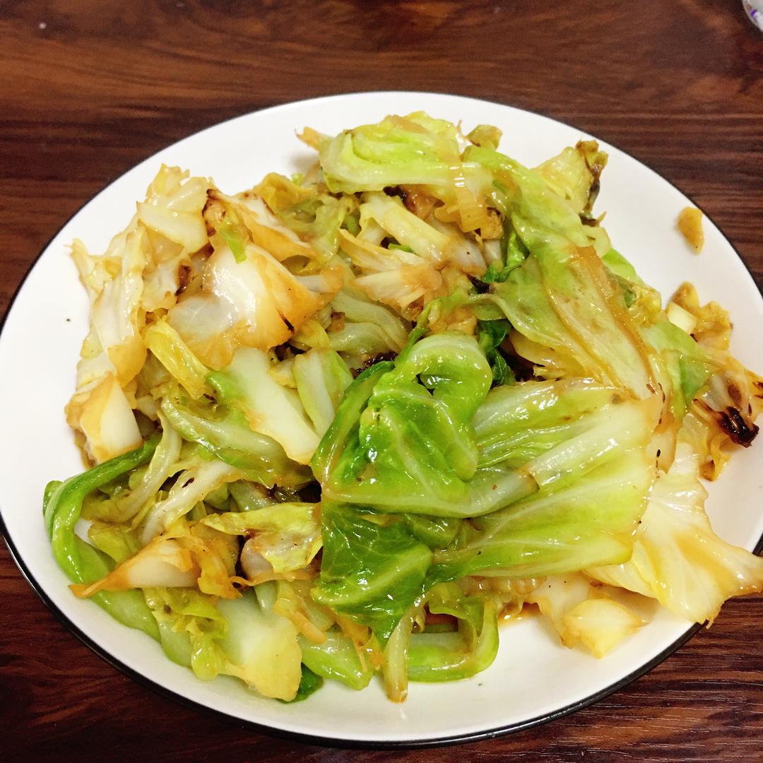 干煸手撕包菜