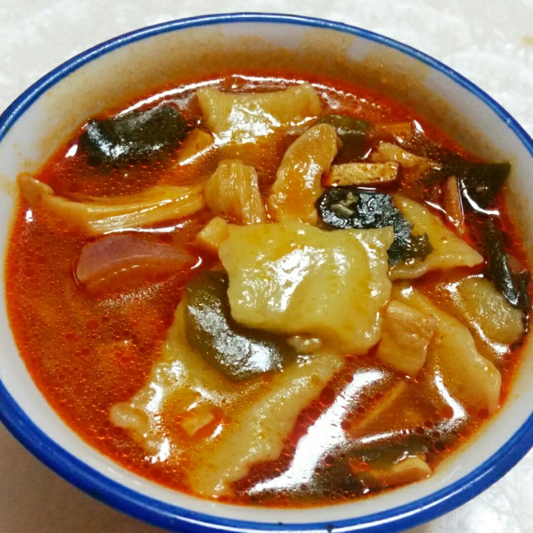 彽蜩渲媣做的揪片汤面