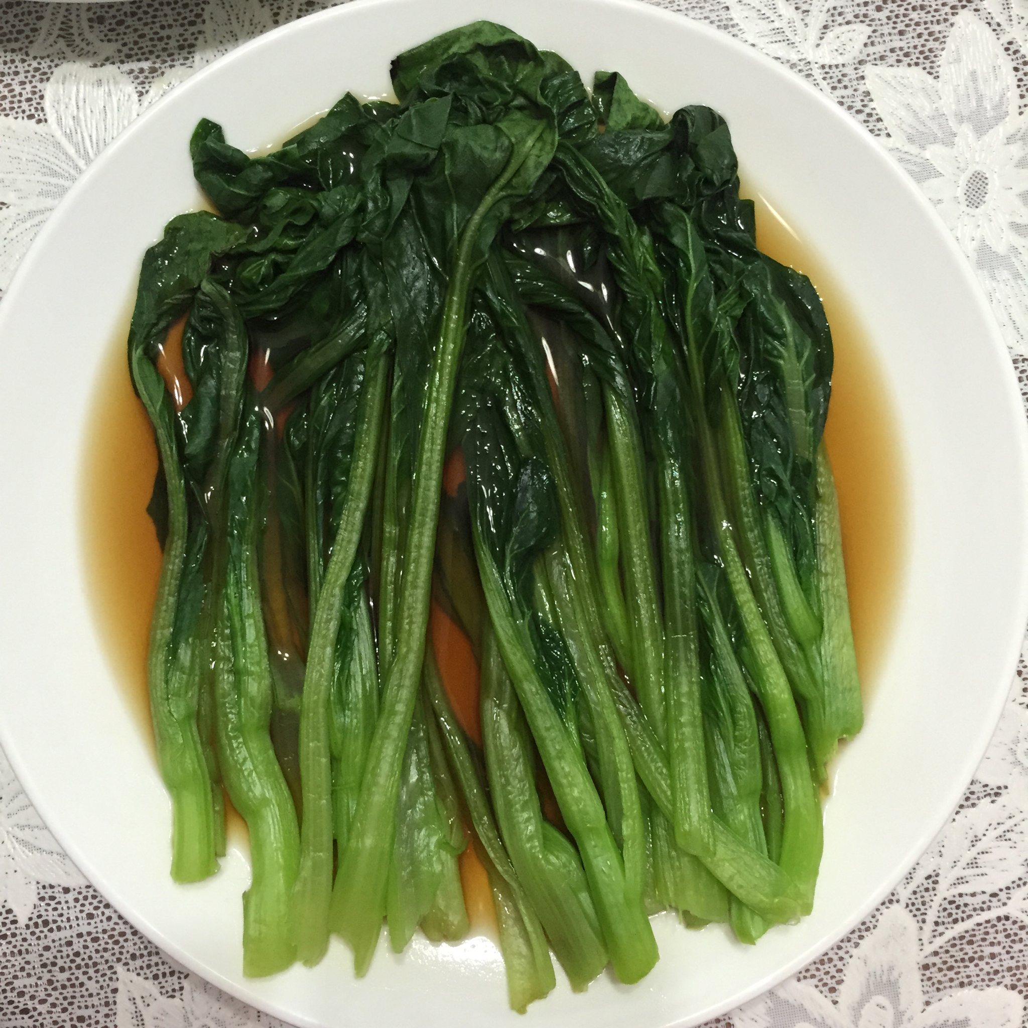 糕乐糕儿做的白灼菜心