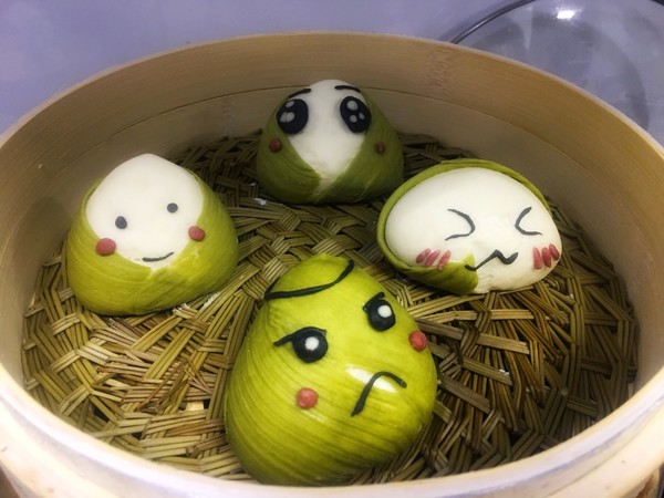w肉肉w做的(原创)不一样的端午--笑脸图片馒头(表情包)有一个表情很骚的叉烧粽子大全图片