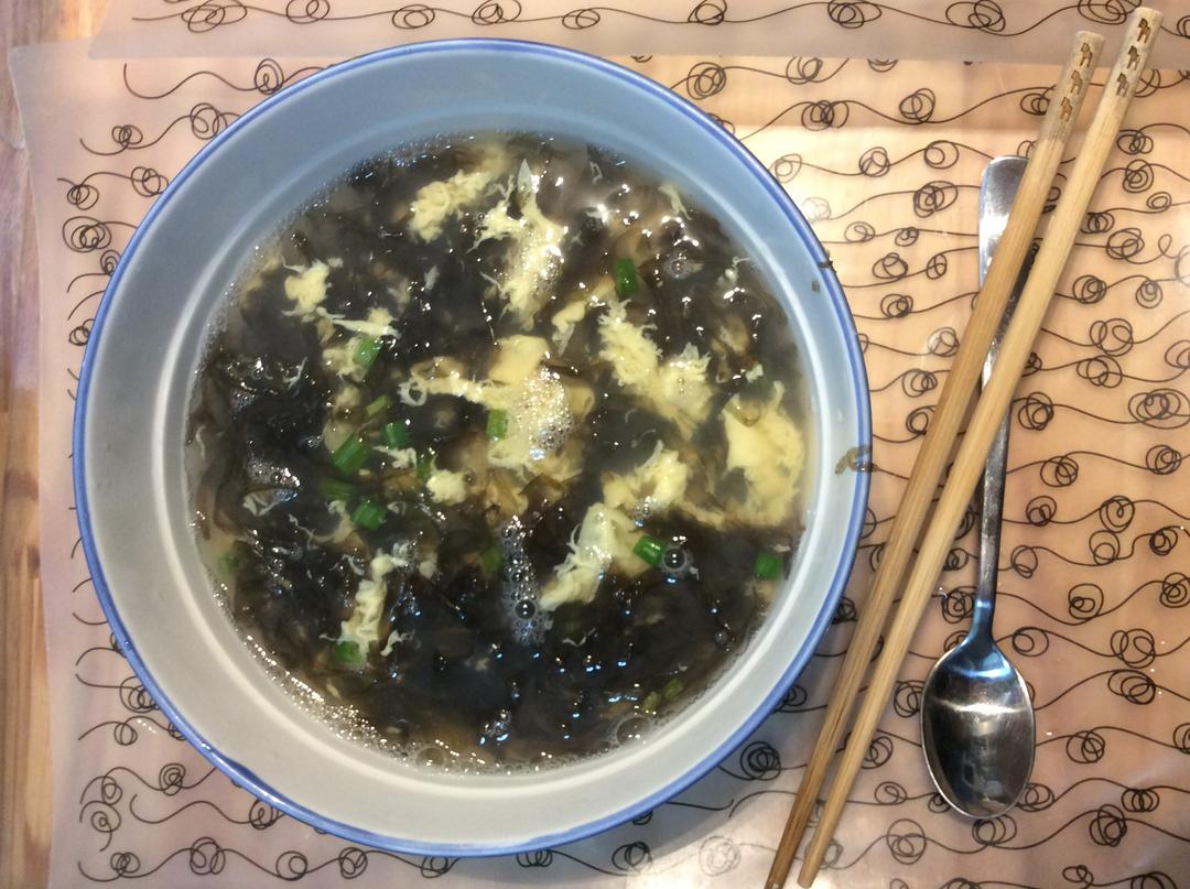 【紫菜蛋花汤的做法步骤图,紫菜蛋花汤怎么做好吃】丝