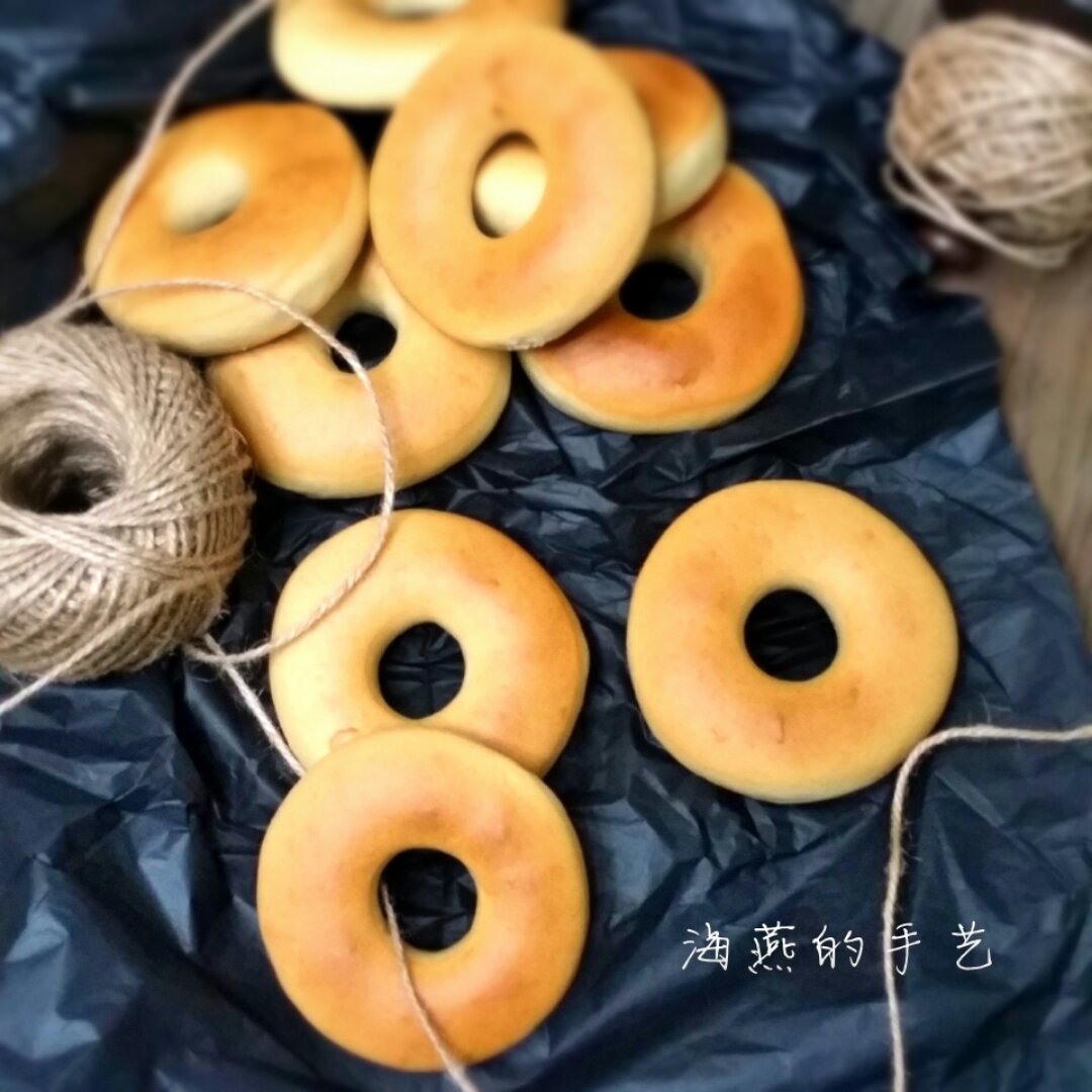 海燕的手艺做的小麦胚芽面包圈