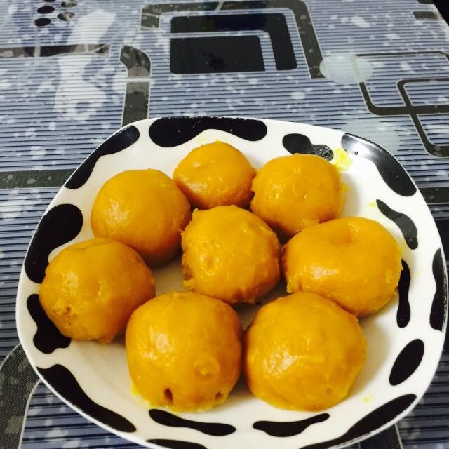 喵xiceice做的芝士南瓜球