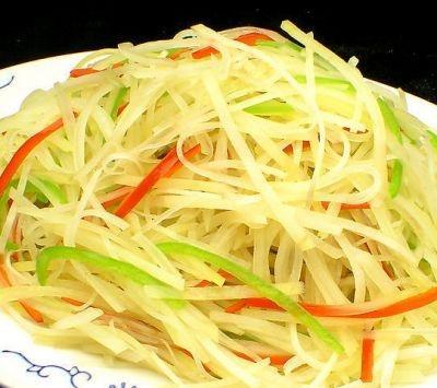 酸辣土豆丝的做法