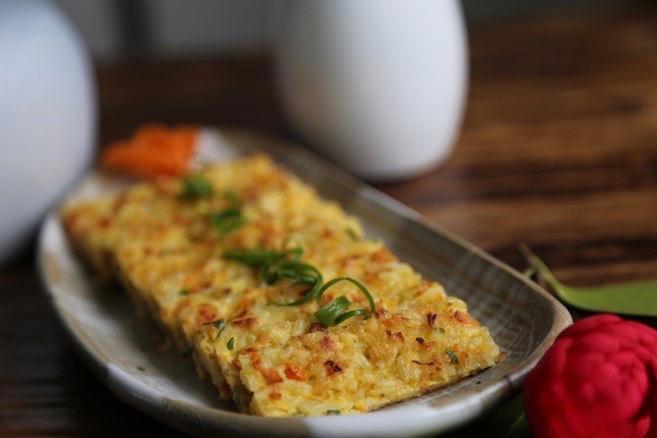 蔓越莓米糕鸡蛋米饭饼