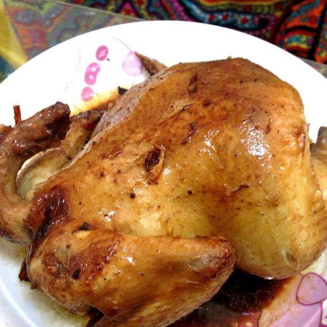砂锅都可以做用料简易版烤鸡的做法将鸡处理干净,葱姜蒜等切段腌制鸡