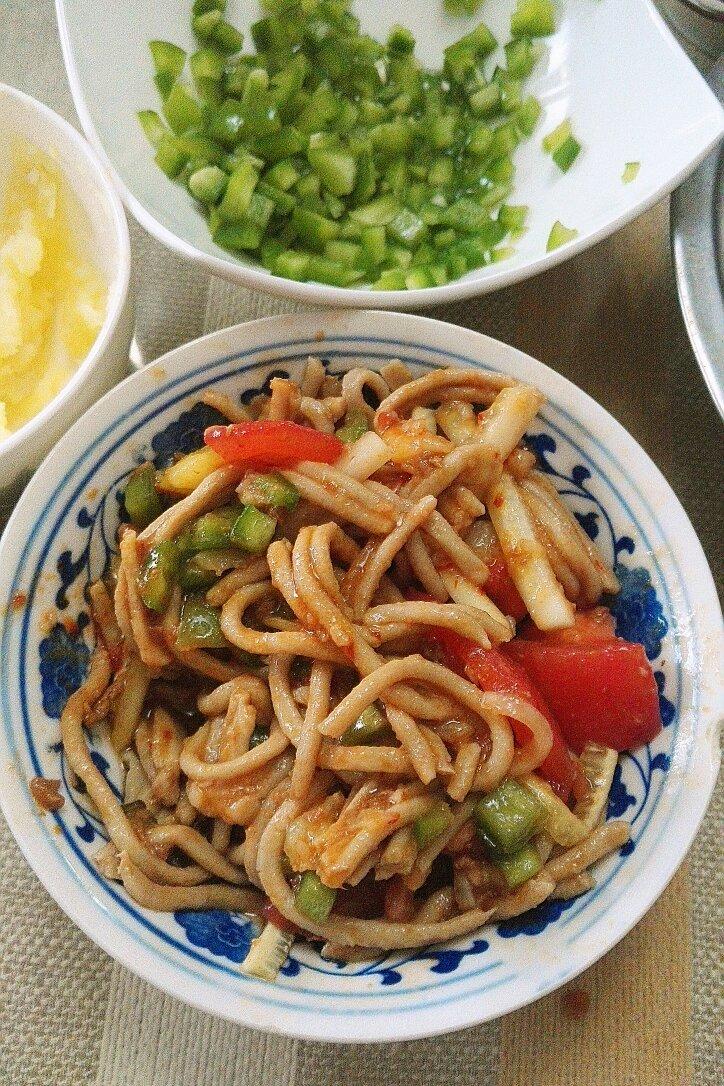tj秋日童话做的土豆泥莜面