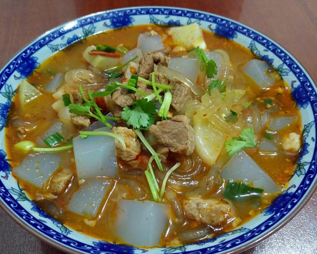 宁夏羊肉粉汤(家庭懒人版)