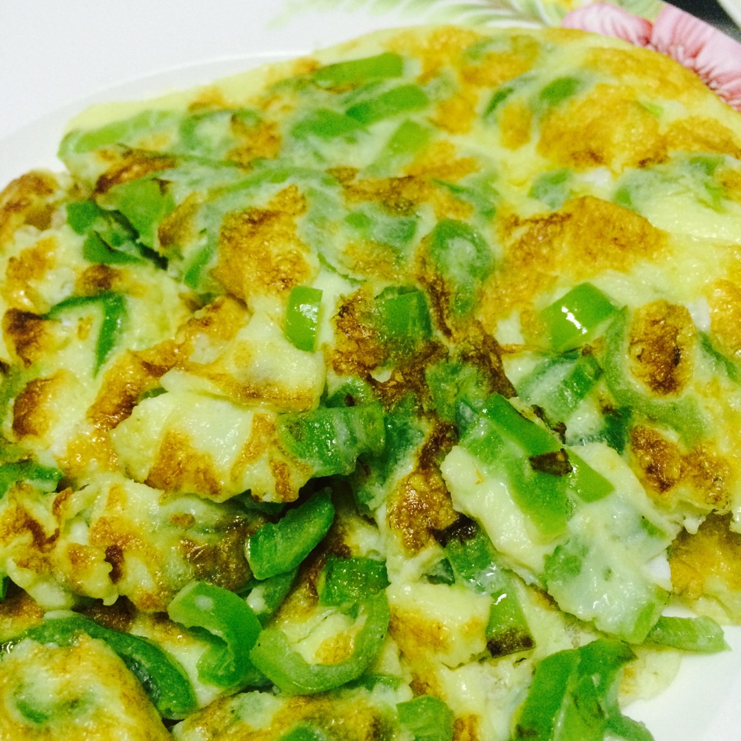 闫小闫_做的青椒鸡蛋饼