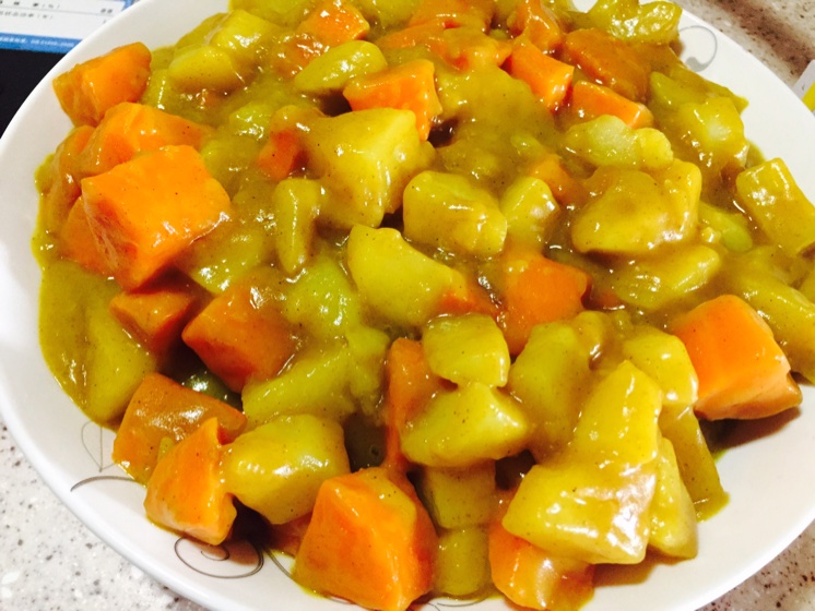 wheretoeat做的全蔬咖喱土豆