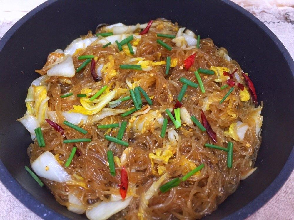 白菜炒粉条,米饭都省了|马克西姆不粘锅