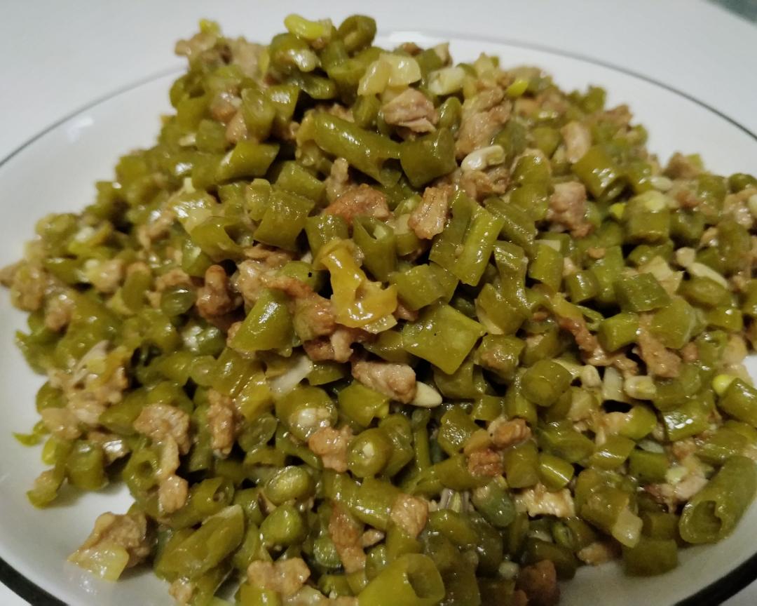 酸辣烂肉豇豆,专治夏天没胃口