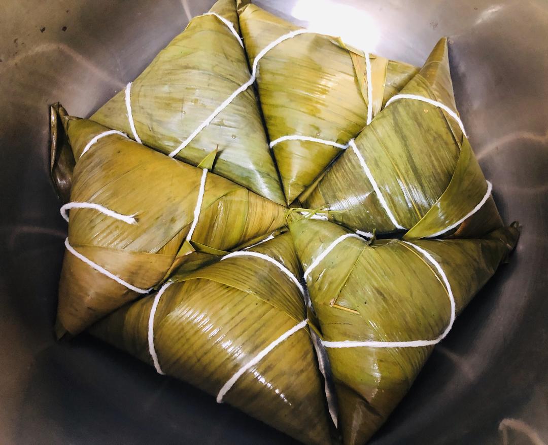 胶东三角粽的包法