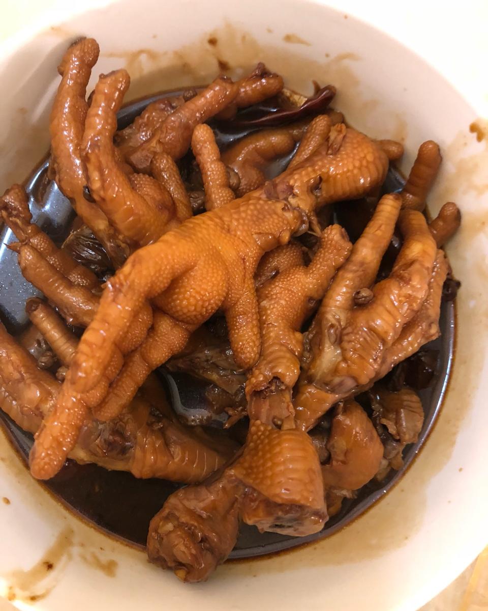 小清新盖盖做的香辣卤鸡爪