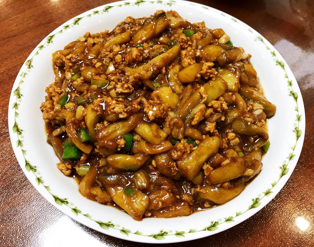 是茉莉麻麻呀做的肉末茄子